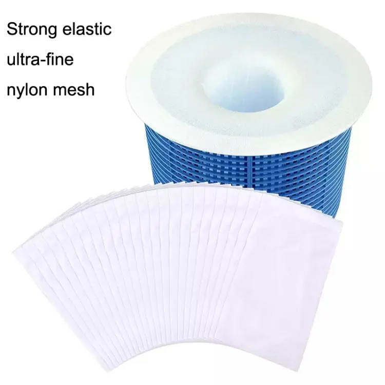 30pcs Swimming Pool Trash Cover Swimming Pool Skimmer Filter Anti-Fouling Cover