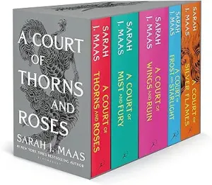 (5 books set) A Court of Thorns and Roses Paperback Box Set by Sarah J. Maas