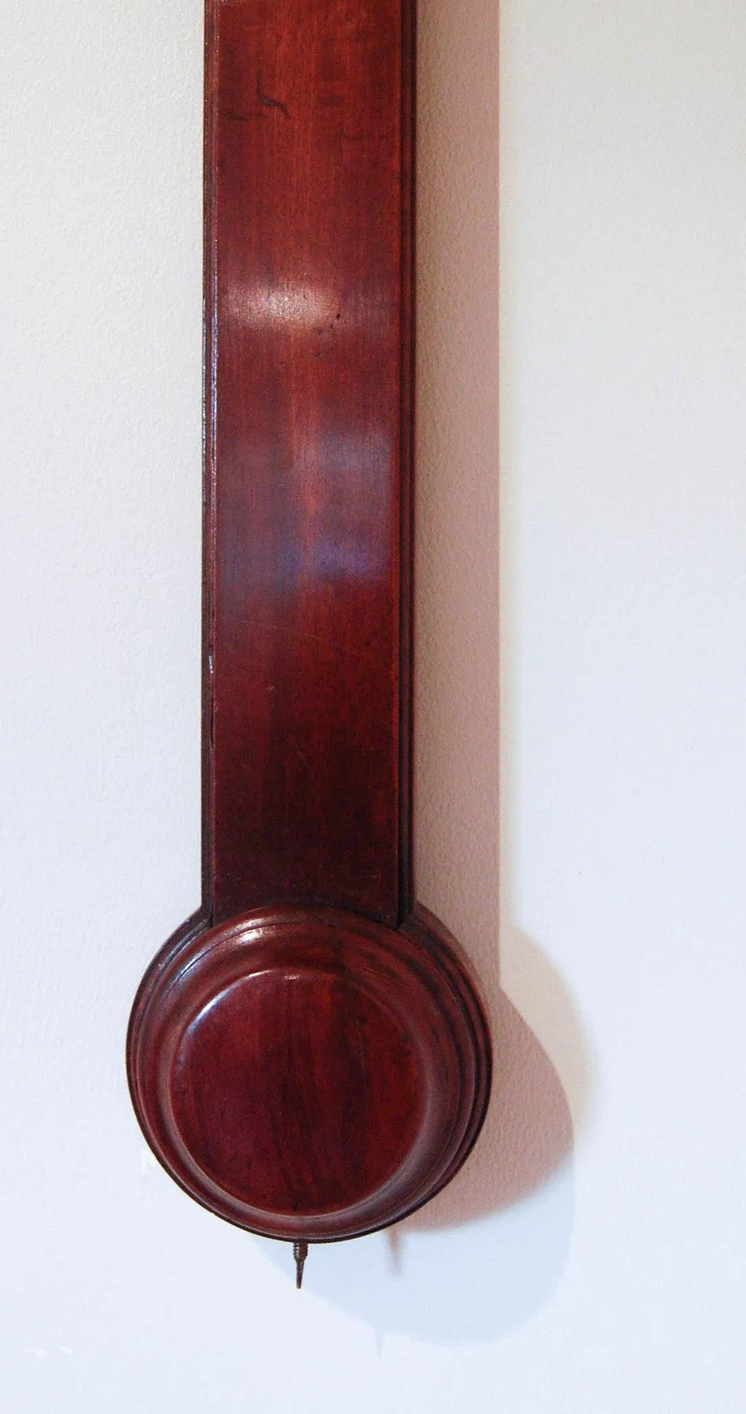 A George III Mahogany Stick Barometer by John Webb of 408 Oxford Street, London