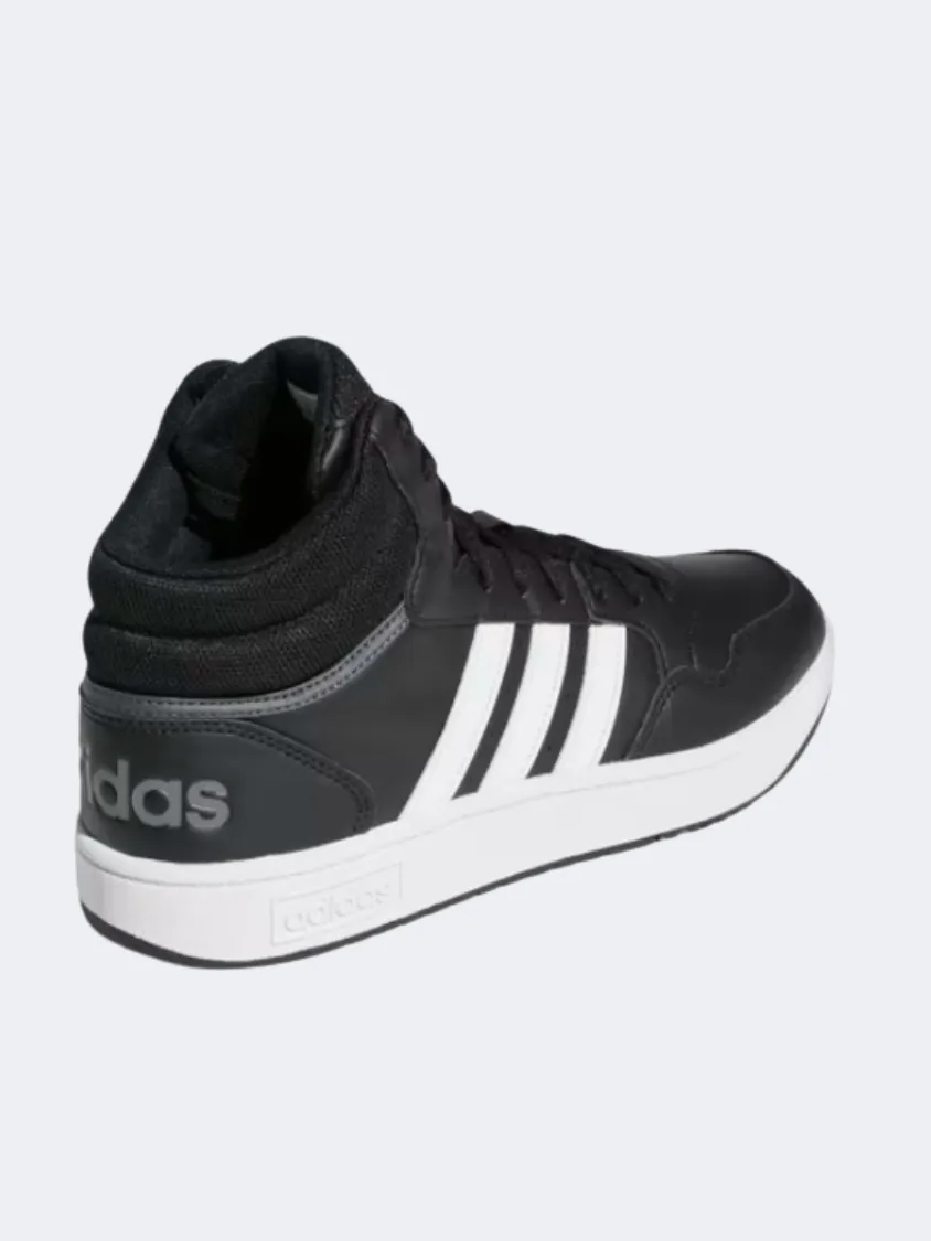 Adidas Hoops 3 Men Sportswear Shoes Black/White/Grey