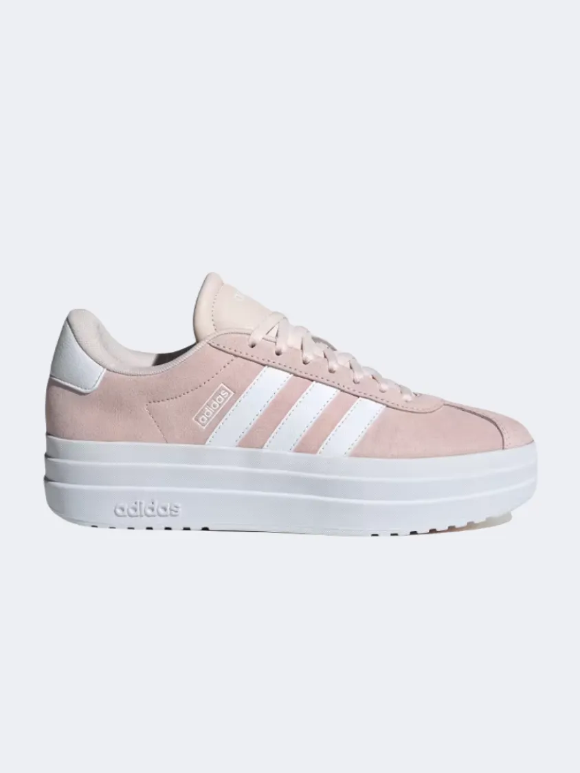 Adidas Vl Court Bold Women Sportswear Shoes Wonder Quartz/White