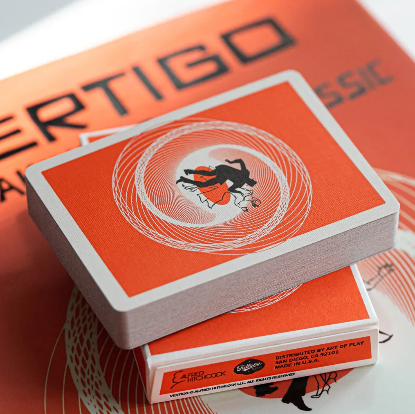 Alfred Hitchcock's Vertigo Playing Cards