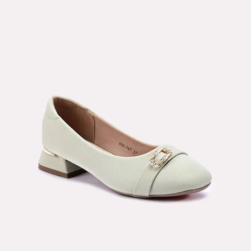 Alwara Green Casual Pumps 0431273