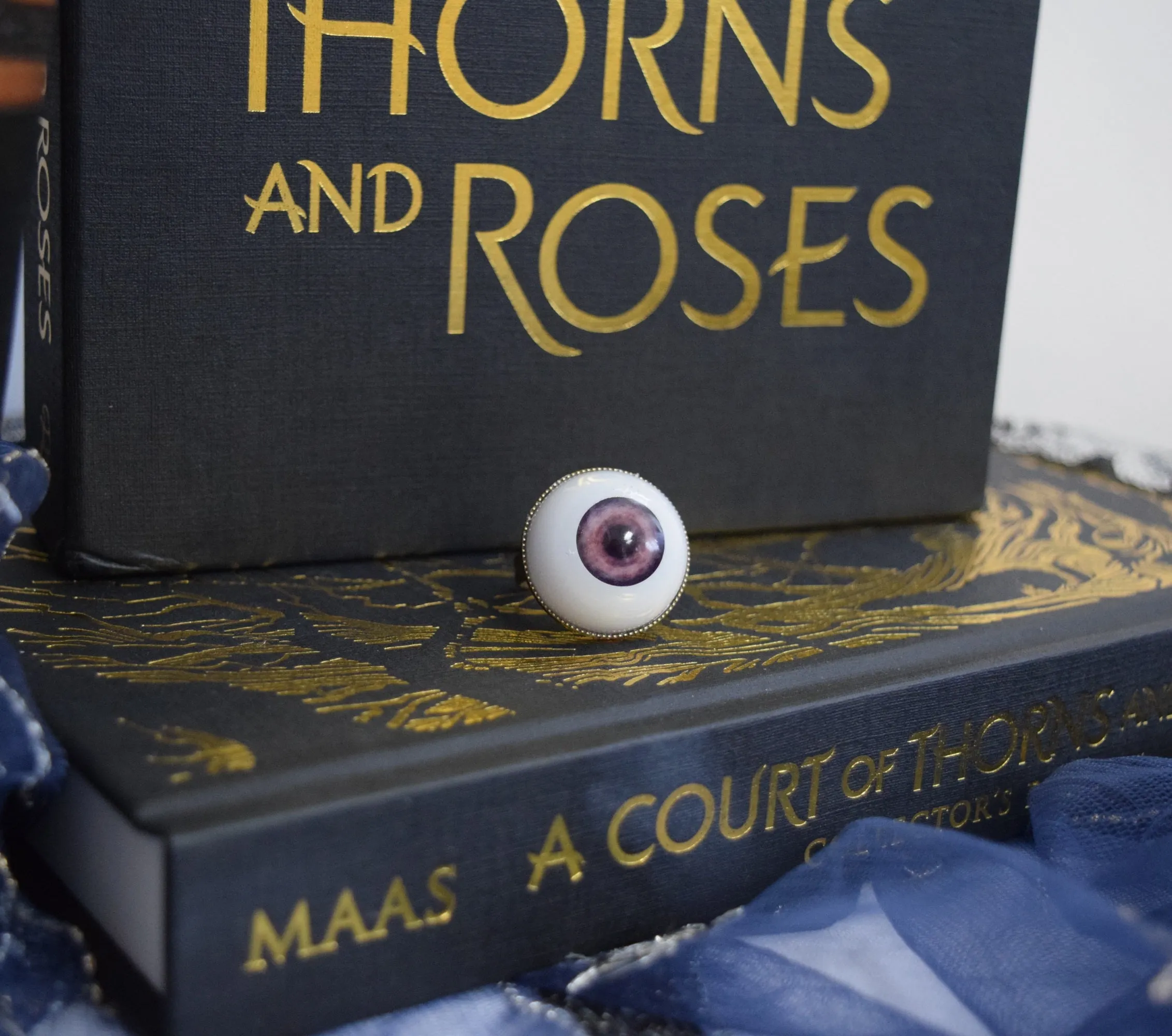 Amarantha's Jurian Eye Ring - Officially Licensed ACOTAR Jewelry