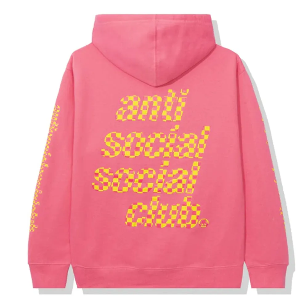 Anti Social Social Club Food Court Pink Hoodie