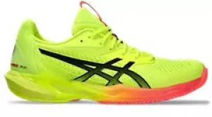 Asics Women's Solution Speed FF 3 Paris (Safety Yellow/Black)