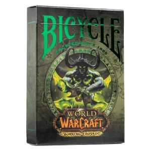 Bicycle World of Warcraft Burning Crusade Playing Cards