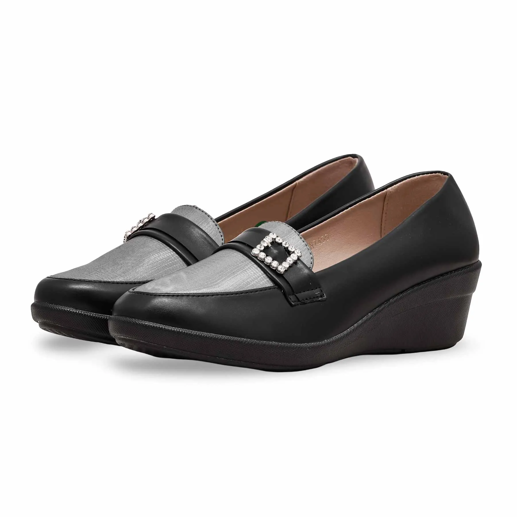 Black Court Shoes WN7456