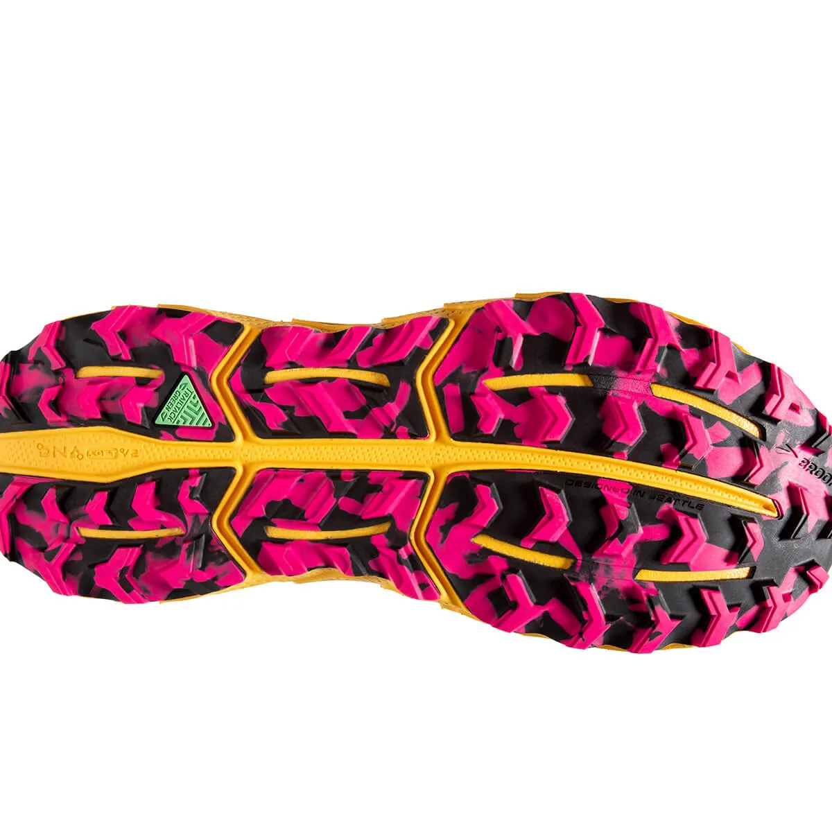 Brooks Cascadia 17 Womens | Diva Pink/black/lemon Chrome