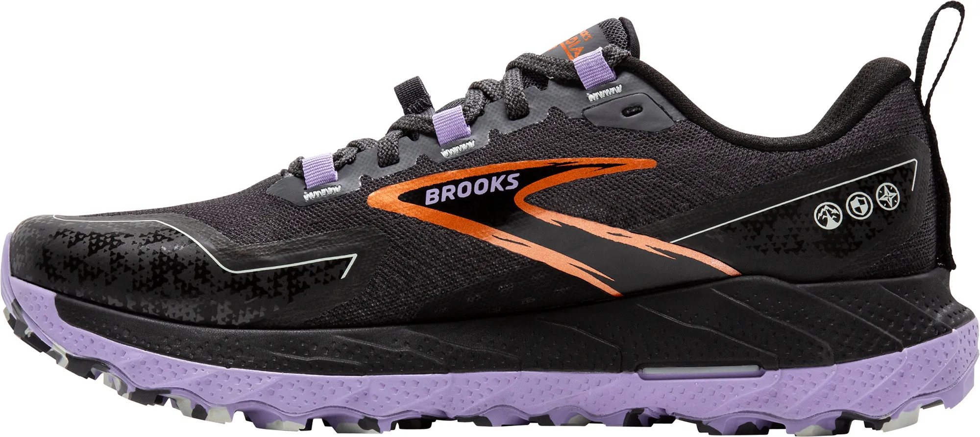 Brooks Cascadia 18 WIDE FIT Womens Trail Running Shoes - Black