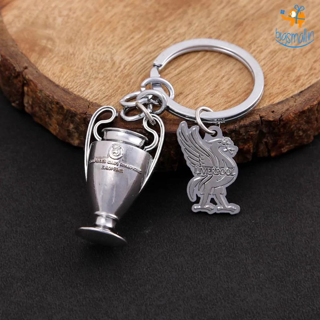 Champions League Metallic Keychain