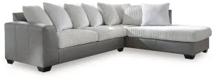 Clairette Court Sectional with Chaise