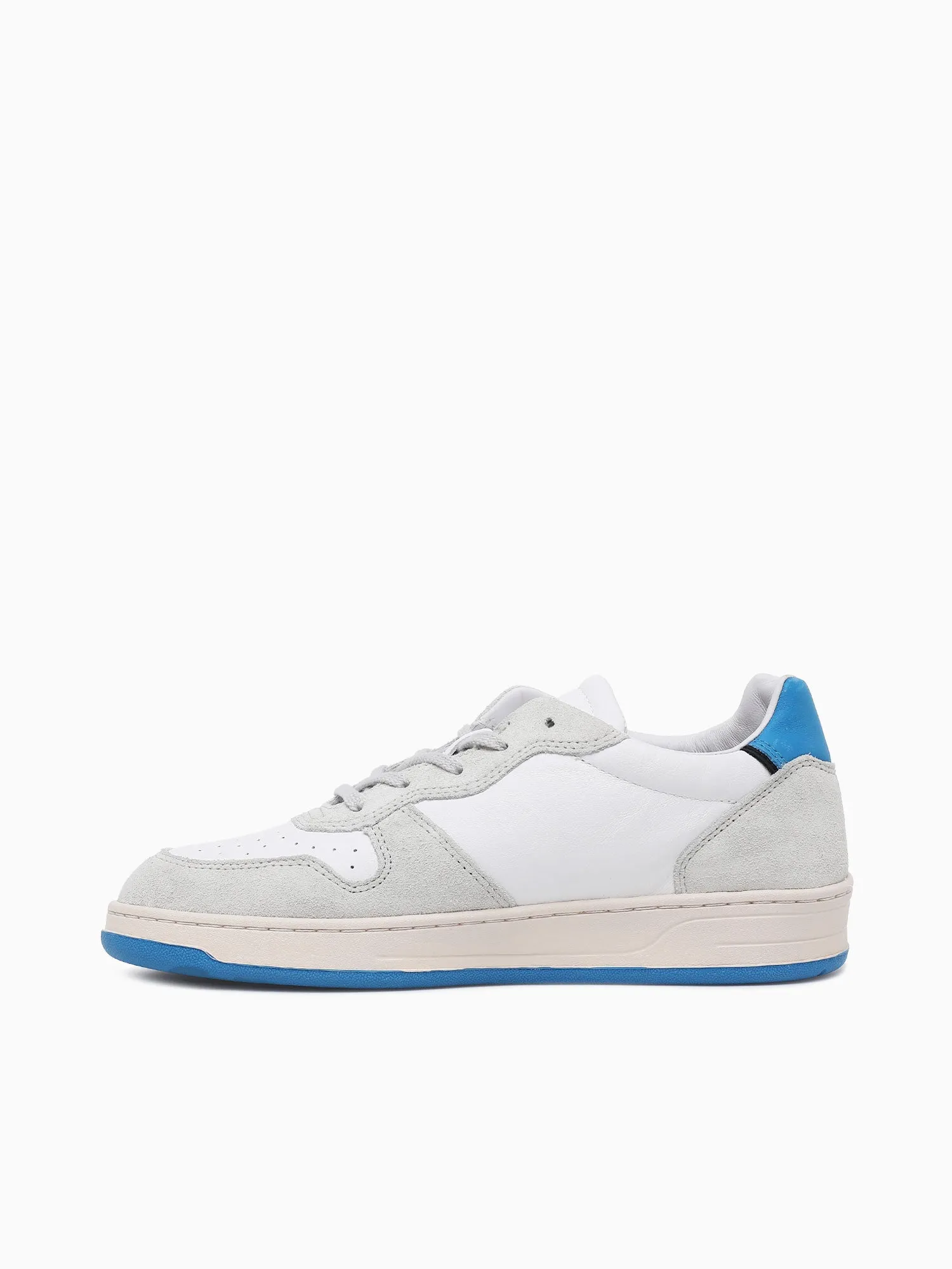 Court White Bluette leather