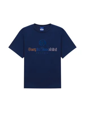 Daily Tuft T-Shirt- Navy