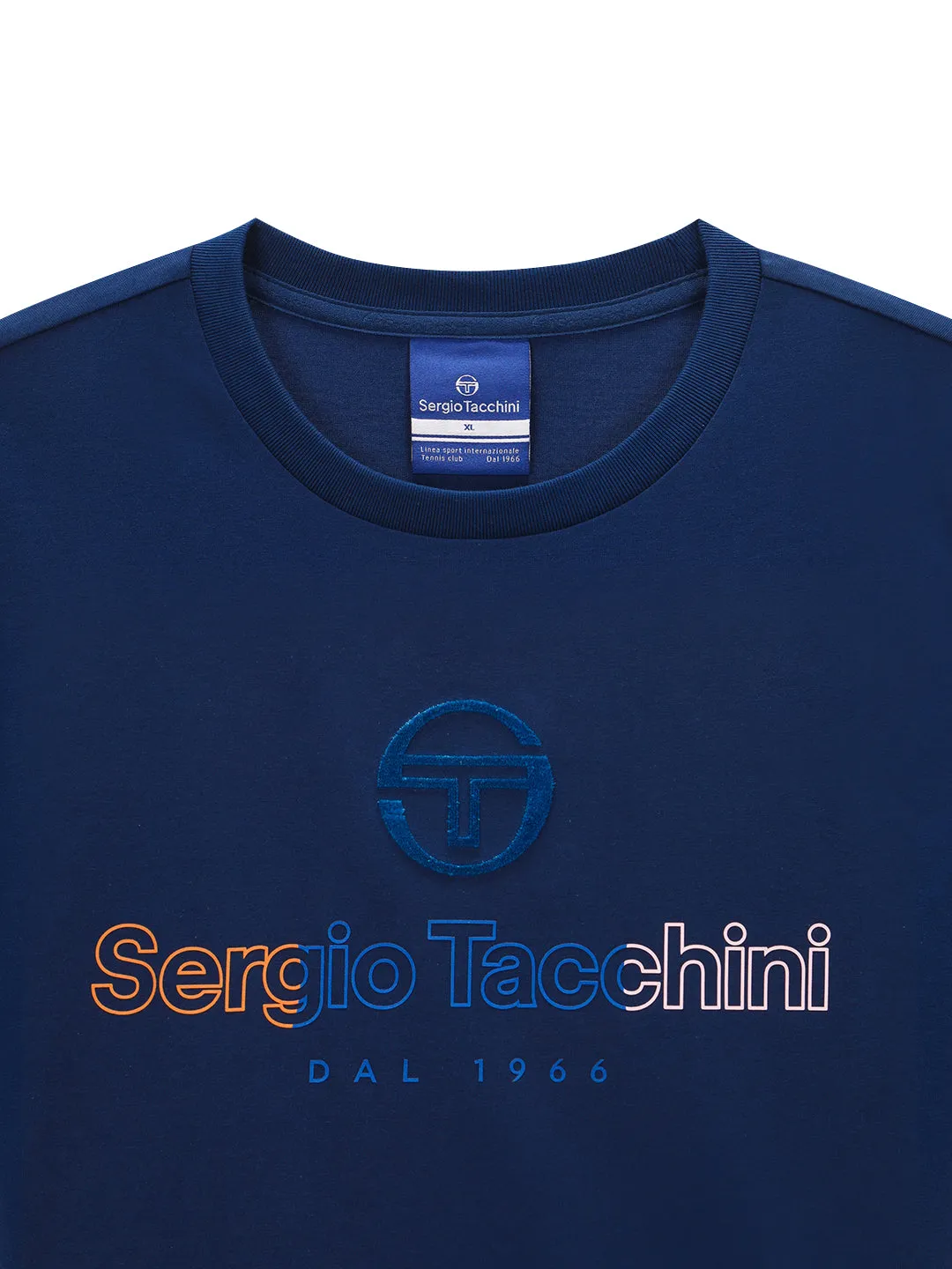 Daily Tuft T-Shirt- Navy