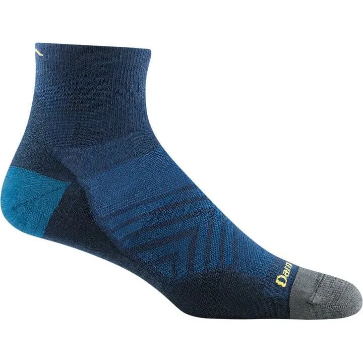 DARN TOUGH RUN QUARTER NO CUSHION ULTRA-LIGHTWEIGHT RUNNING SOCK MEN'S