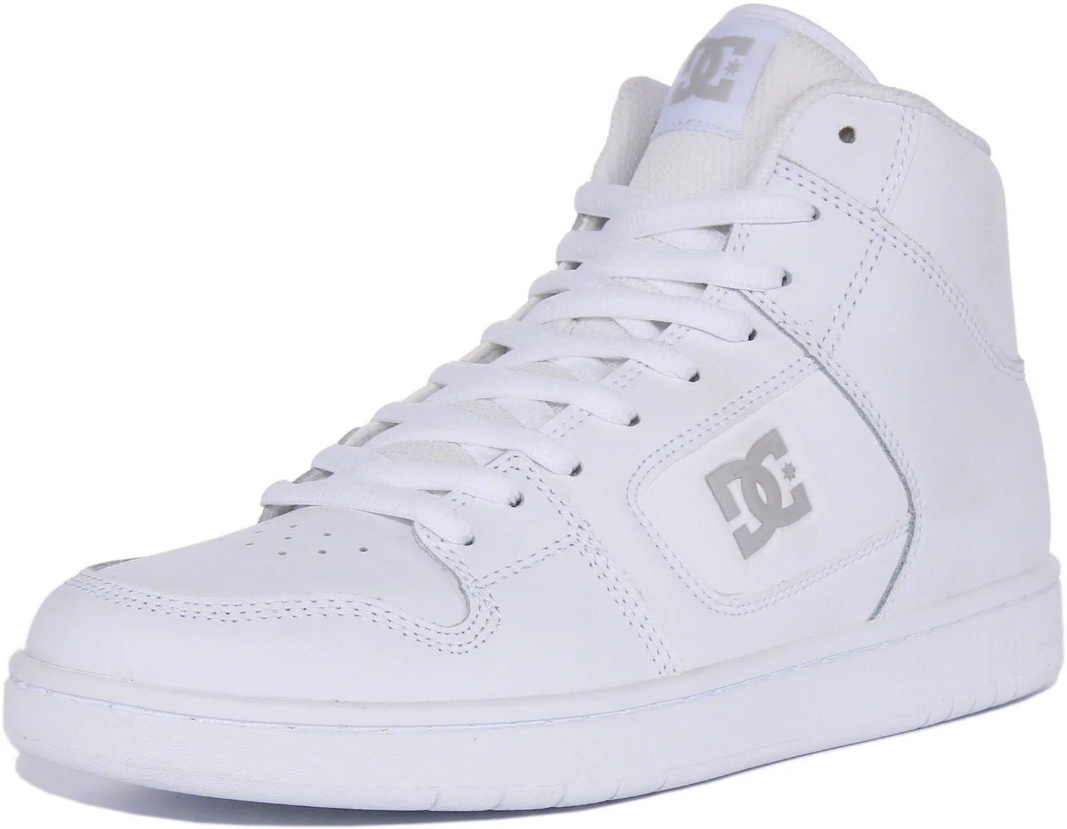 Dc Shoes Manteca 4 Hi In White For Men