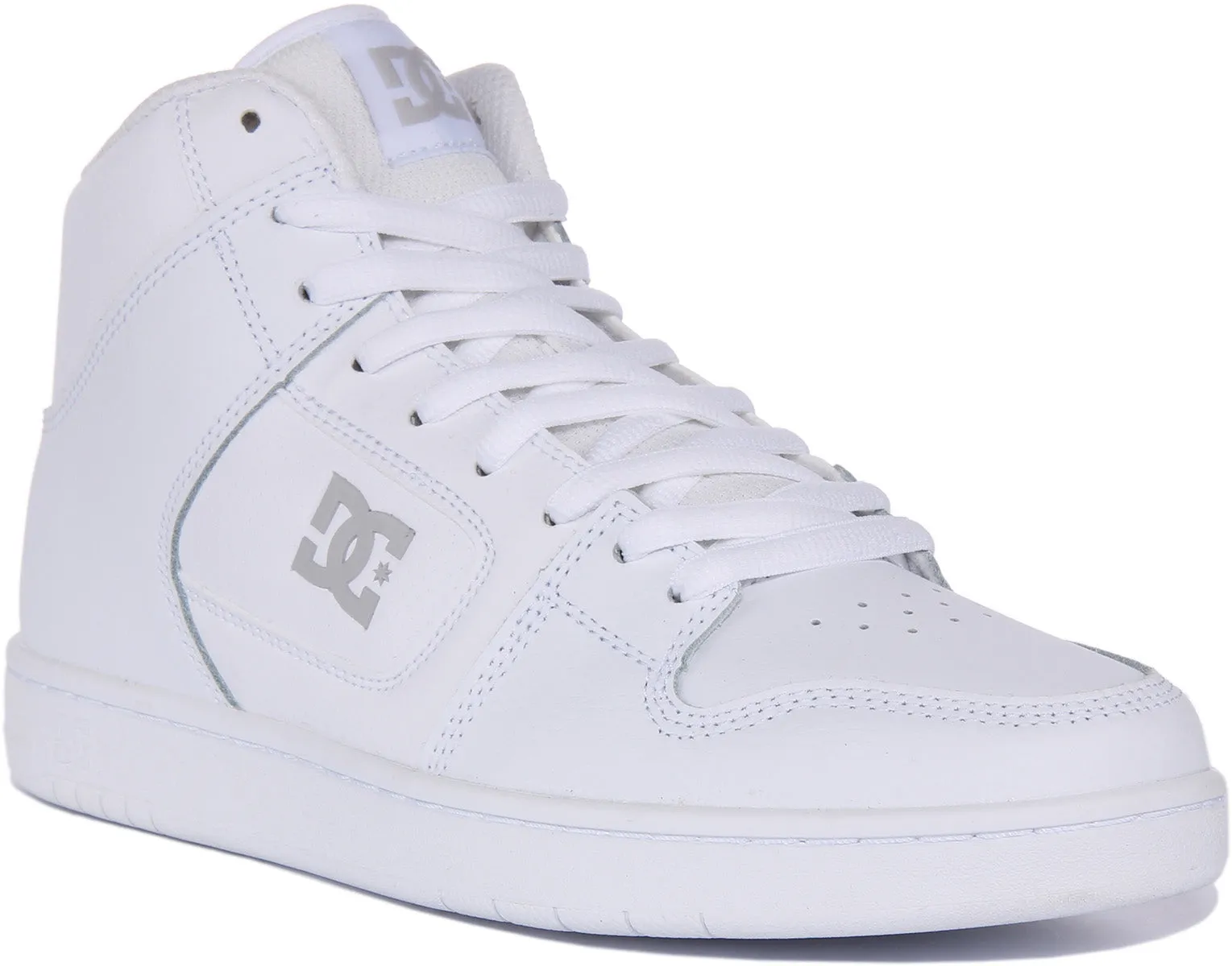 Dc Shoes Manteca 4 Hi In White For Men