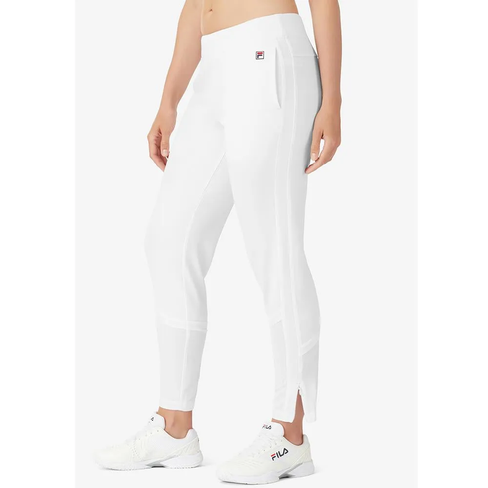 Fila Women's Whiteline Track Pant - White