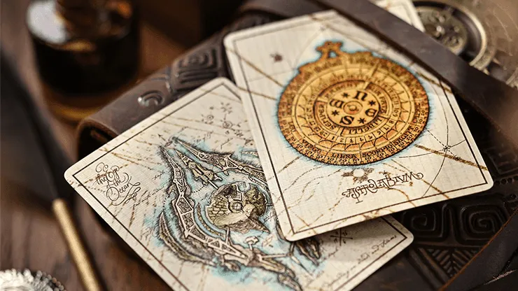 Gilded Eye of the Ocean Astra Polaris Playing Cards