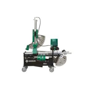 Greenlee 881GXE980MBTS Cam-Track Bender for 2-1/2" - 4" with Hydraulic Pump and Mobile Bending Table