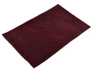 Heart Home PVC Thick Door mat Dirt Rub Off Clean/Thorn Door mat dust Remover Footwear for Offices, Hotel, Restaurant, Home, Shop(Maroon)- HEART1107, Standard