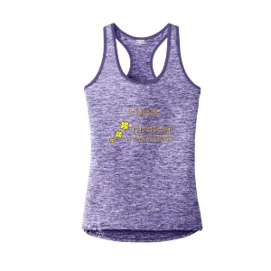 I Dink Therefore I Pickleball | Clearance Women’s Racerback Tank | 100% Polyester