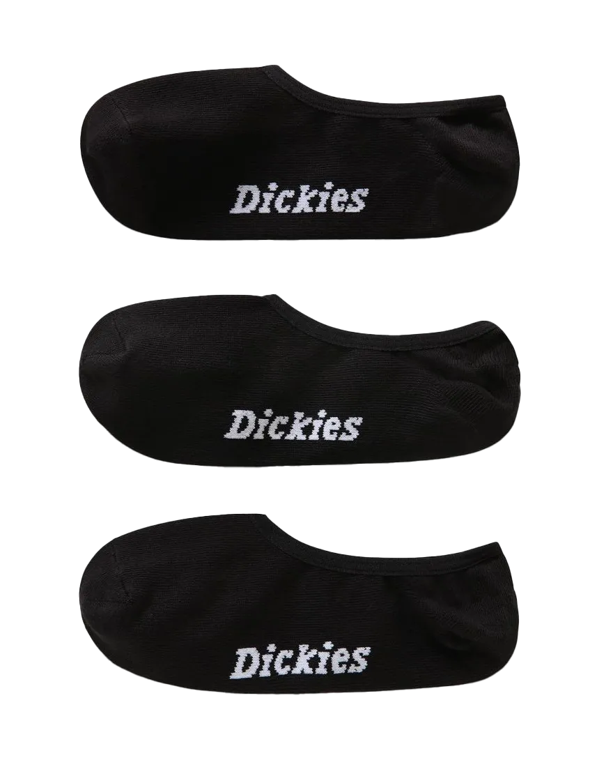 Invisible Socks (3 Pack) in Black