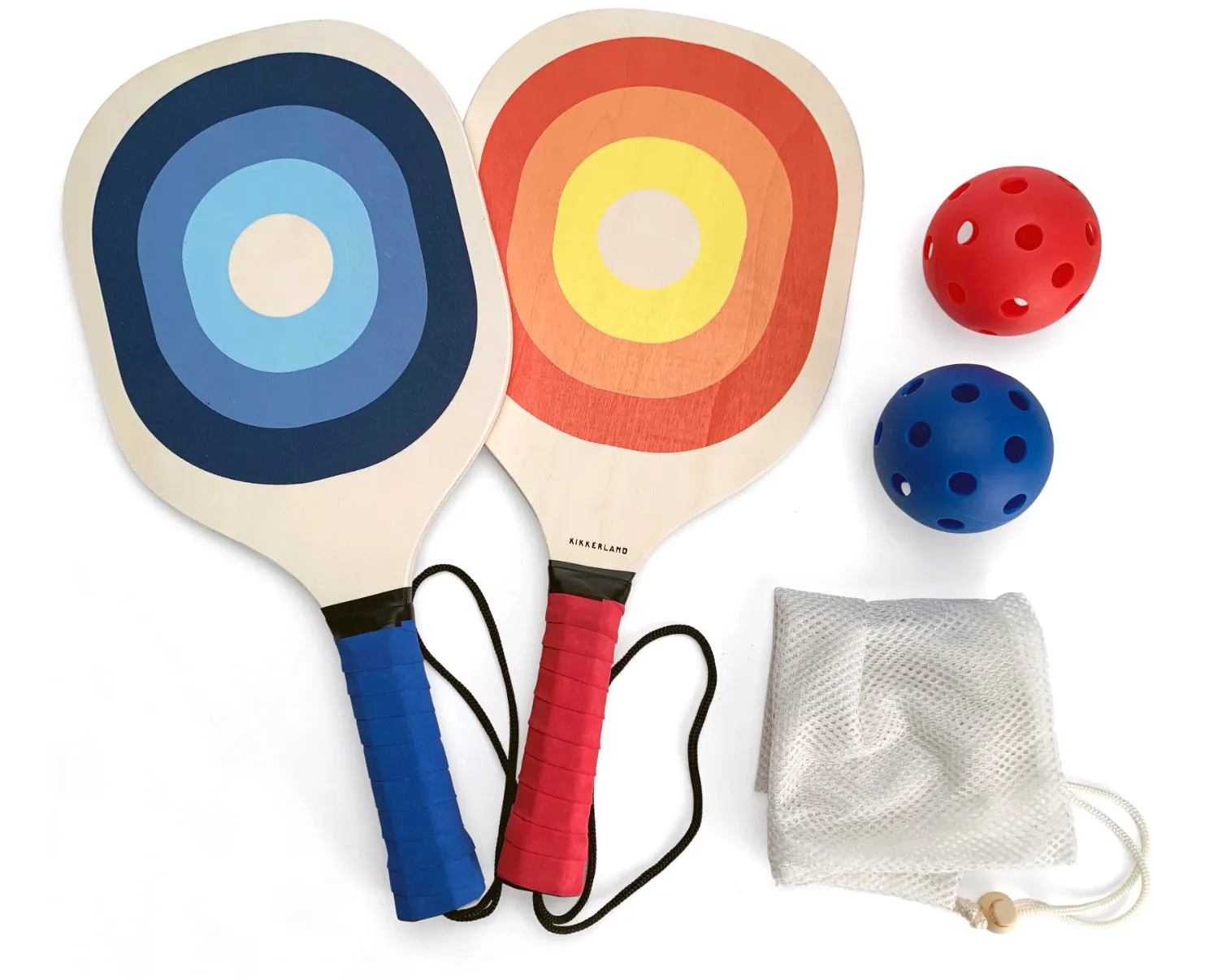 Kikkerland Pickleball Set