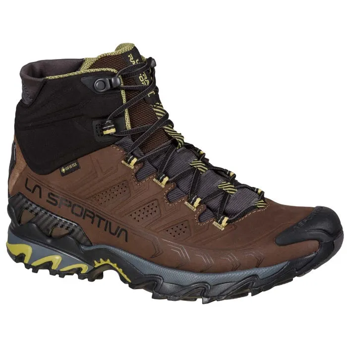 La Sportiva Ultra Raptor II Leather GTX Mid Hiking Boot (Men's) Chocolate/Cedar - Wide