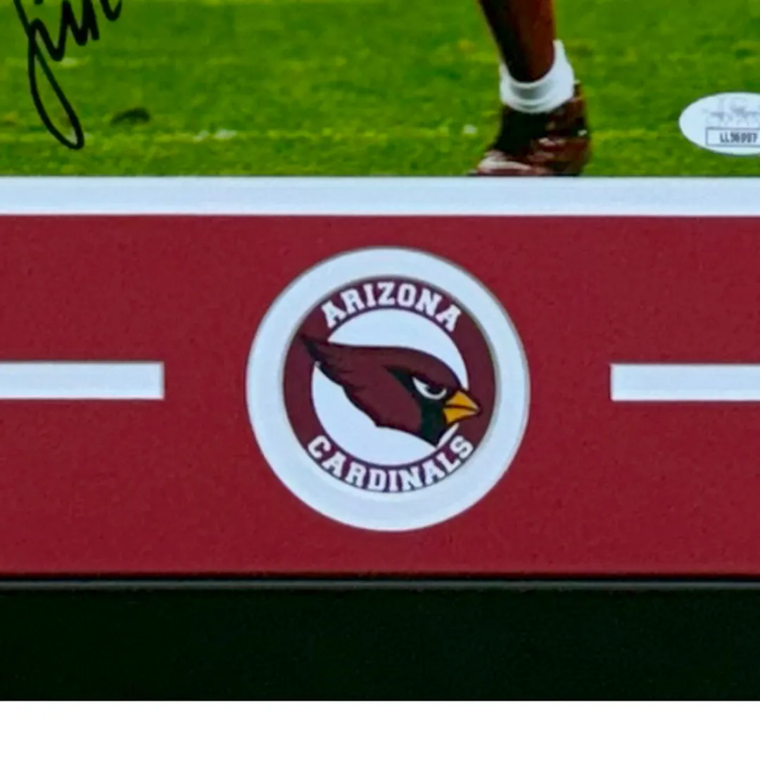 Larry Fitzgerald Hand Signed & Framed Arizona Cardinals 8x10 Photo