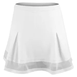 Lucky In Love Women's Essentials High Waist Premier Skirt - White