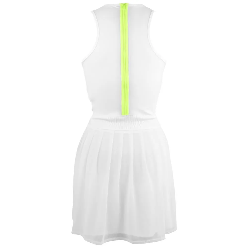 Lucky in Love Women's Essentials Next Level Dress - White