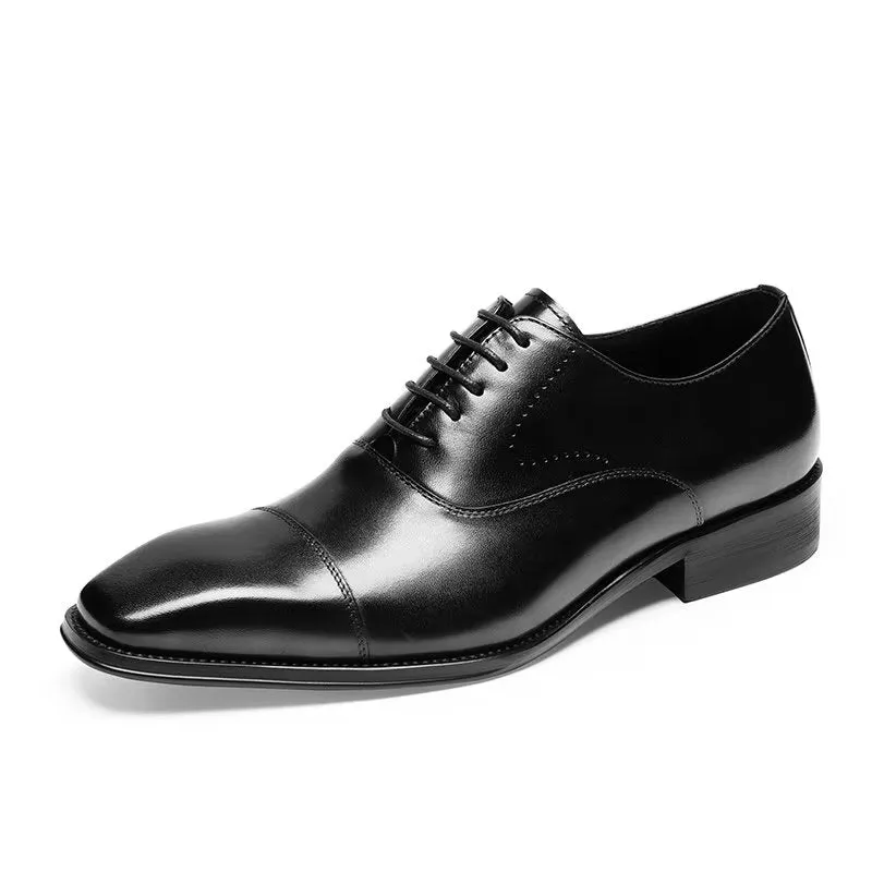 LuxeSmooth Oxford Shoes