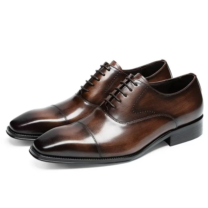 LuxeSmooth Oxford Shoes