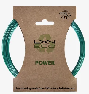 Luxilon Eco Power 125 Green Tennis String 12M Set