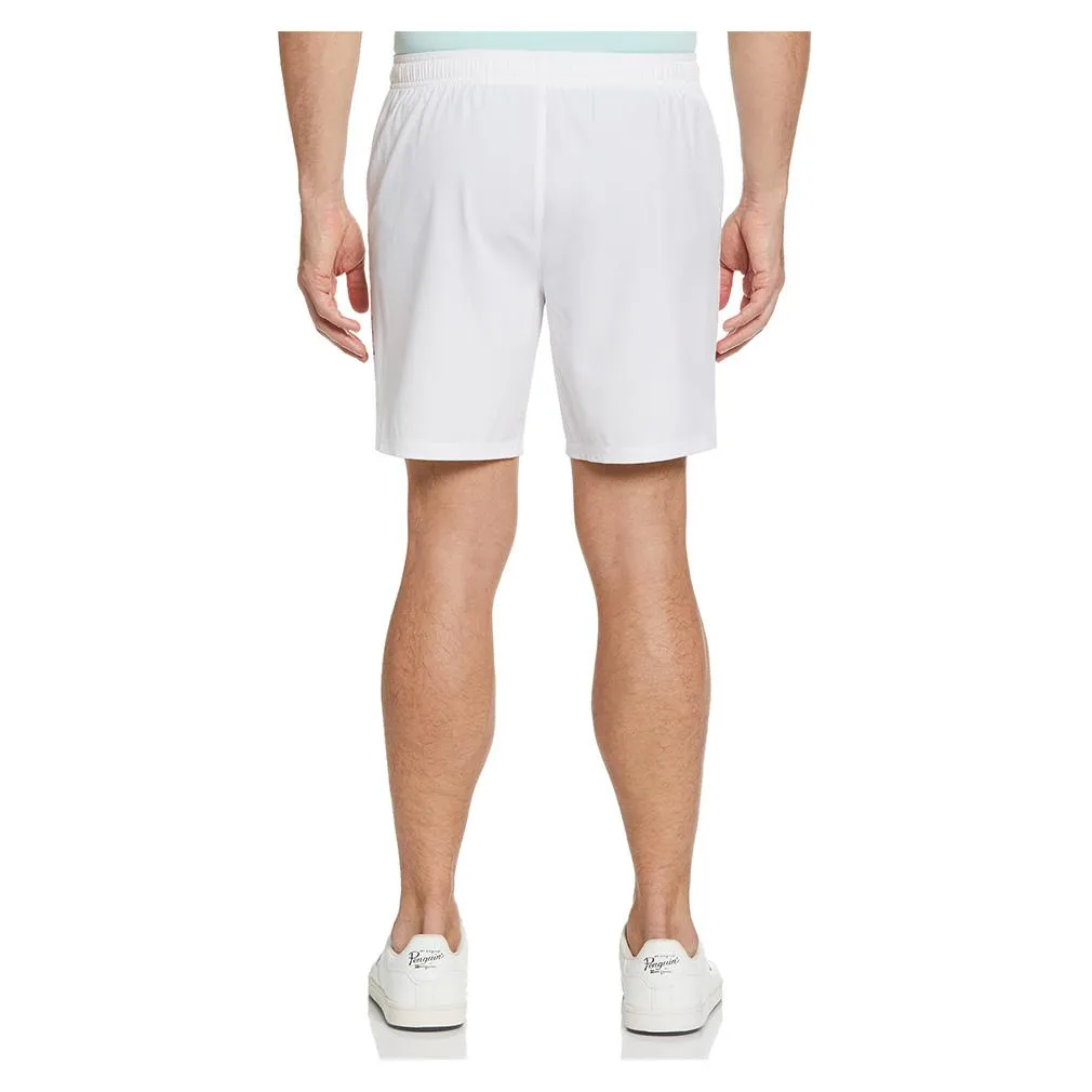 Men's 7' Printed Color Block Tennis Short