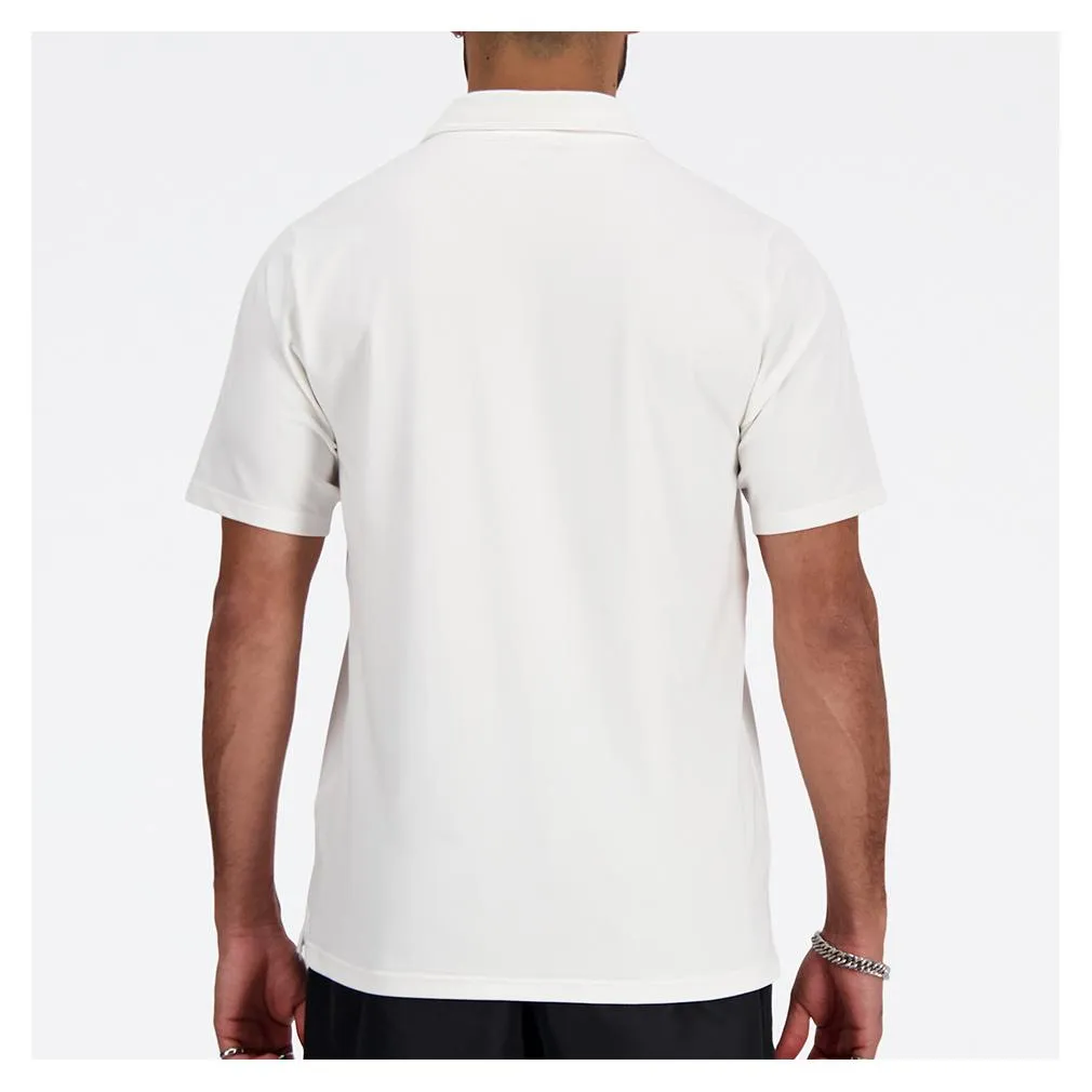 Men's Performance Tennis Polo White