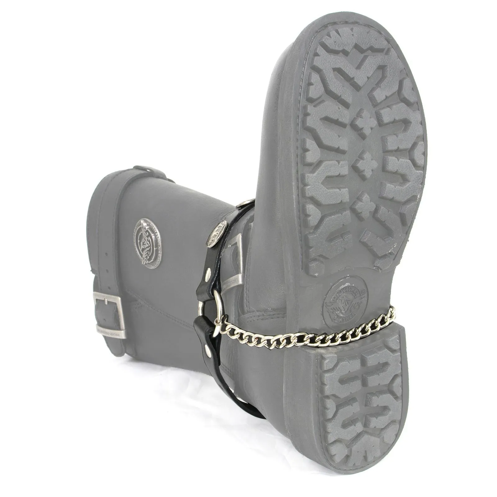 Milwaukee Leather Biker Chains for Motorcycle Boots Footwear