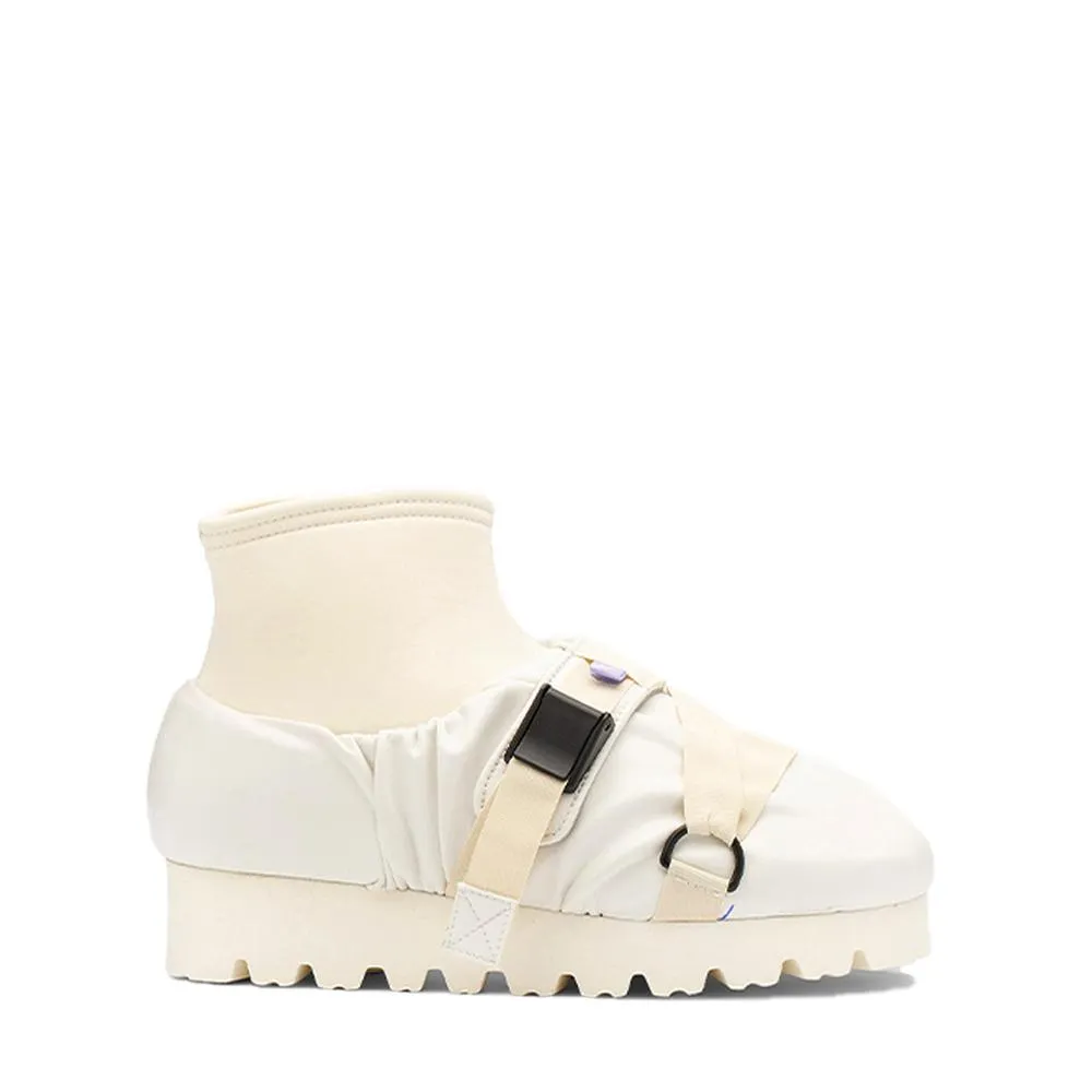 Nawa Camp Moon White Mid Shoes