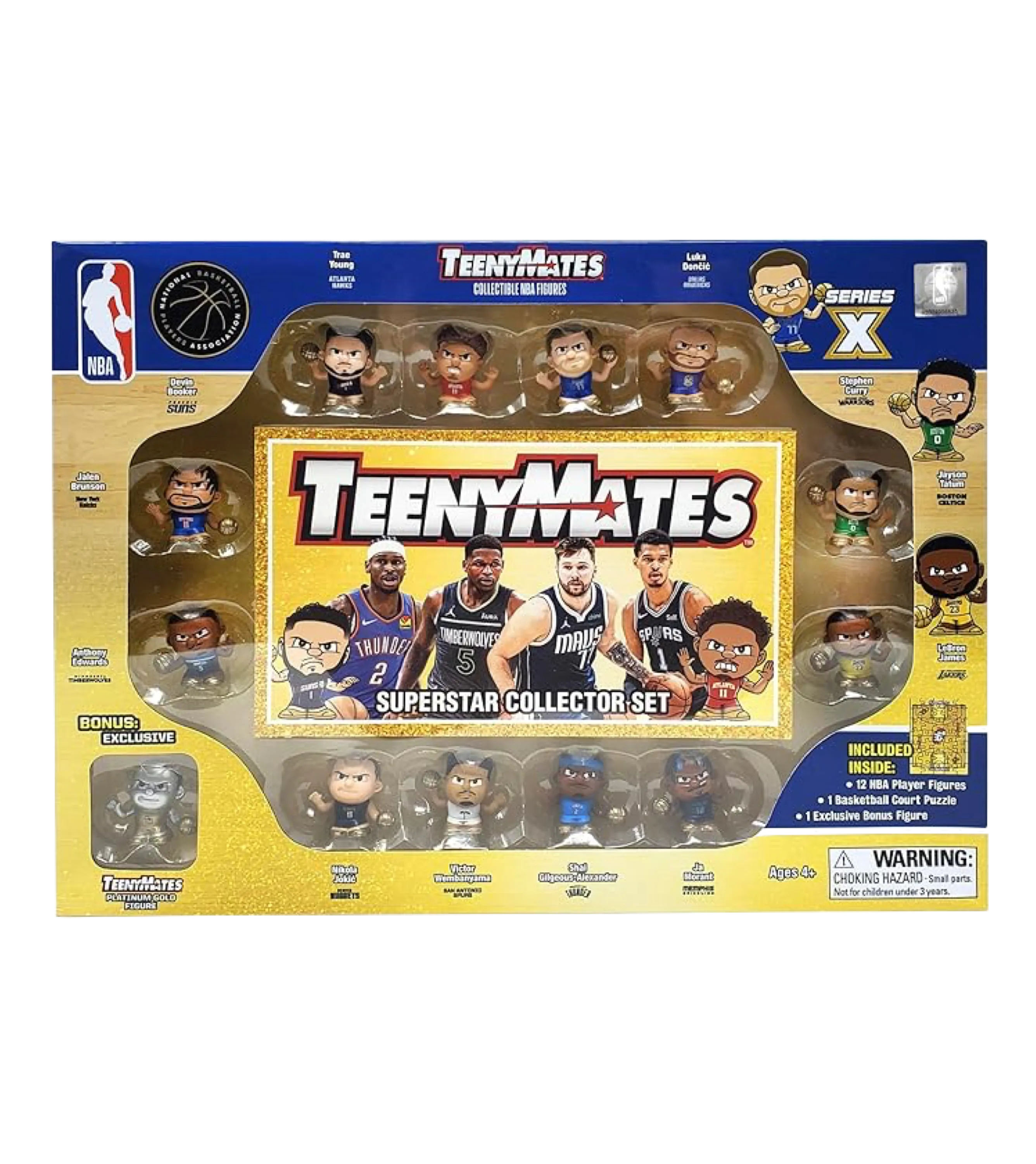 NBA Teenymates Figurine Series X Superstar Collector Set