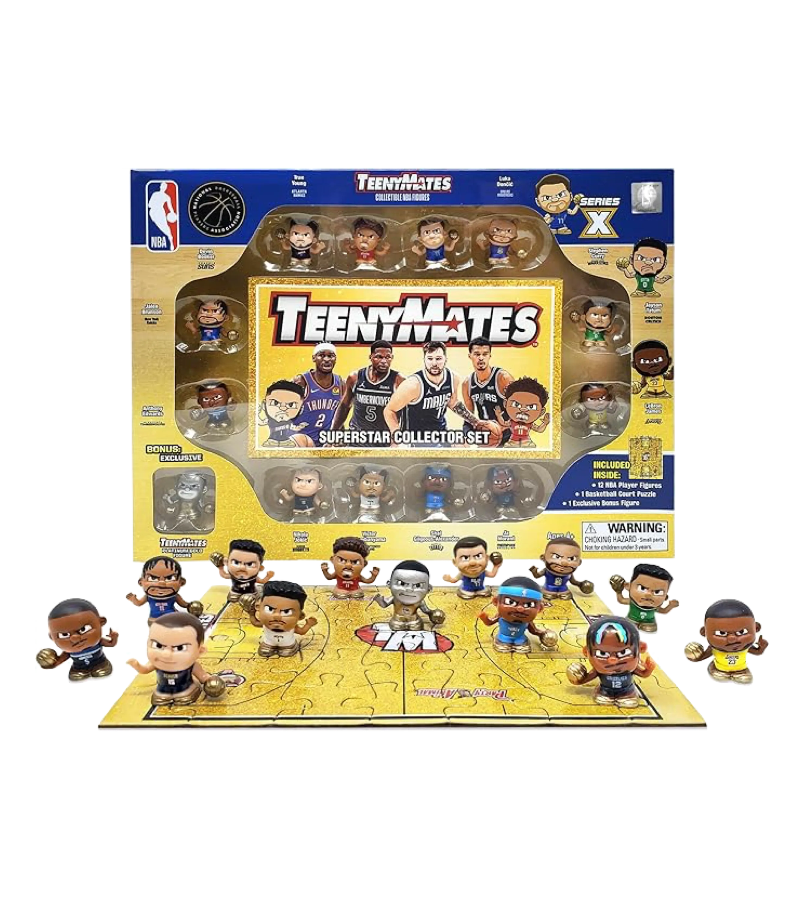 NBA Teenymates Figurine Series X Superstar Collector Set