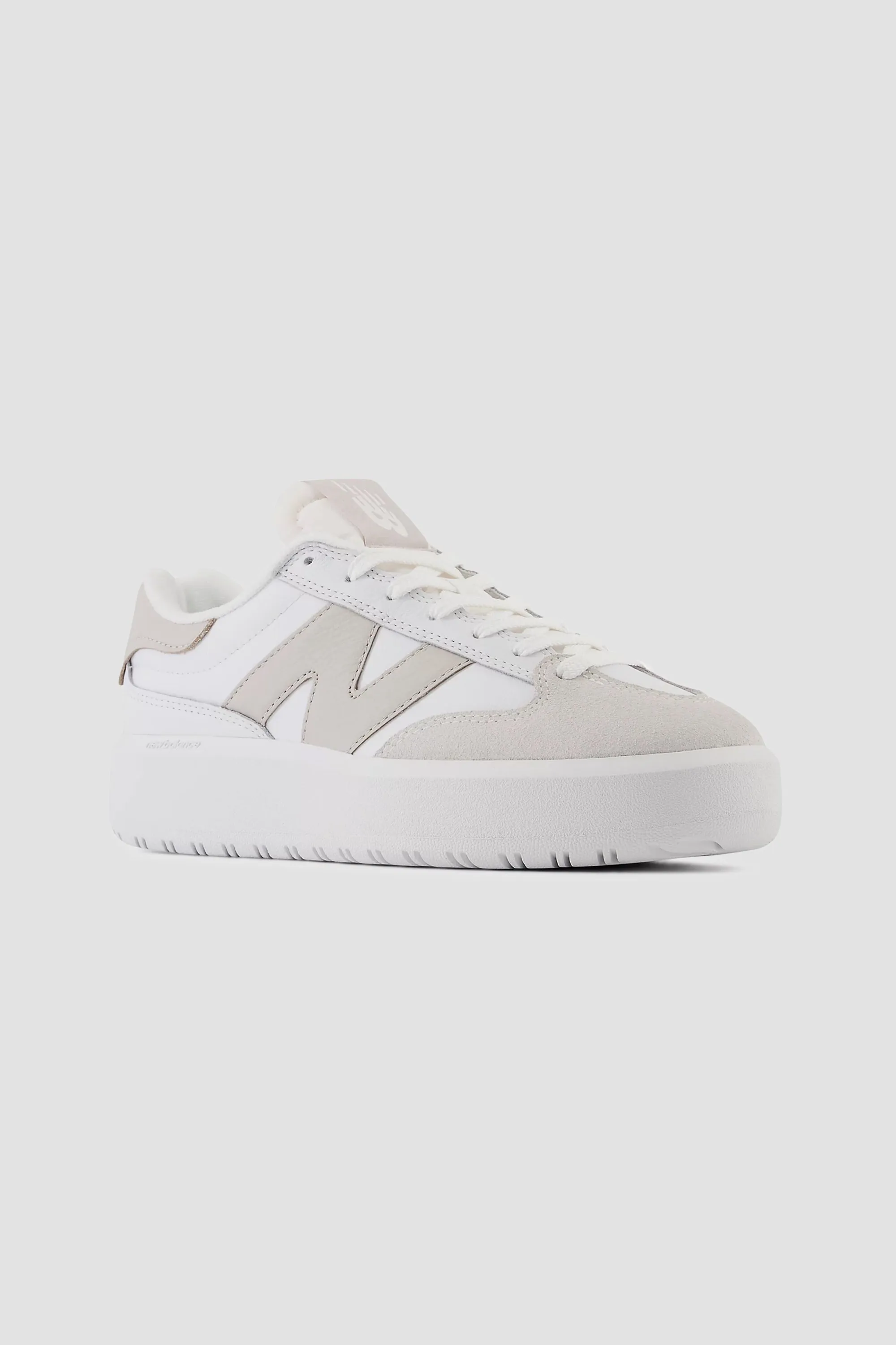 New Balance Unisex CT302 in White/Moonrock/Beige