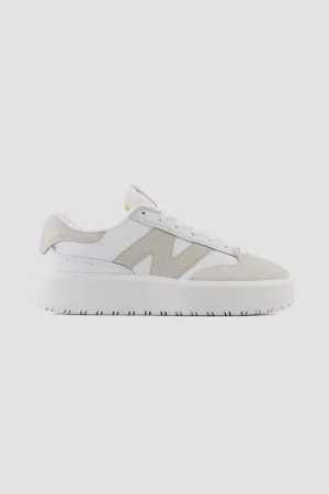 New Balance Unisex CT302 in White/Moonrock/Beige