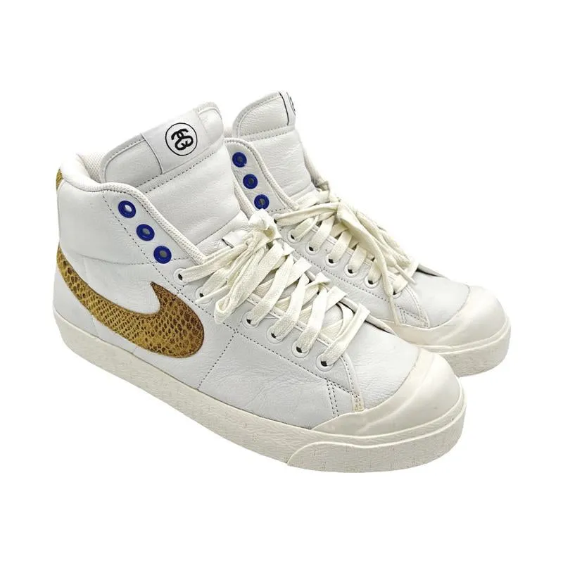 Nike All Court Mid Supreme Stussy White