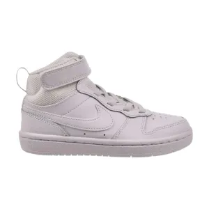 Nike Court Borough Mid 2 (PS) Little Kids' Shoes Triple White