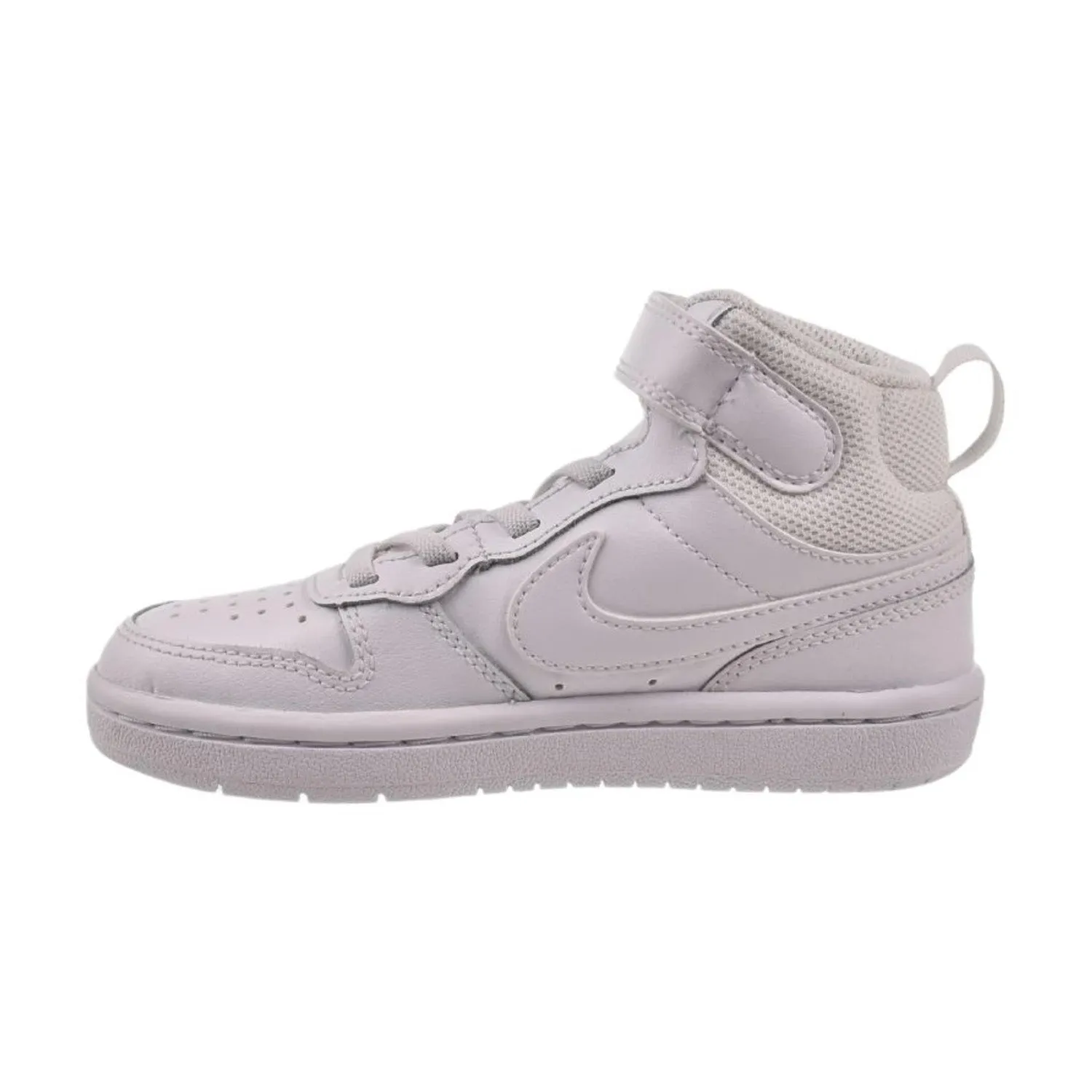 Nike Court Borough Mid 2 (PS) Little Kids' Shoes Triple White