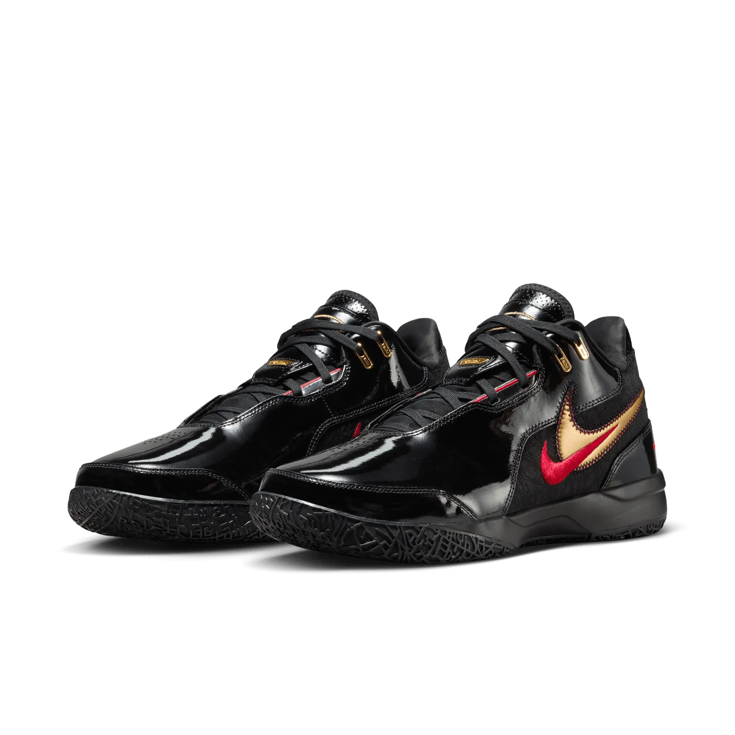 Nike Lebron NXXT Gen AMPD 'Black/Metallic Gold'