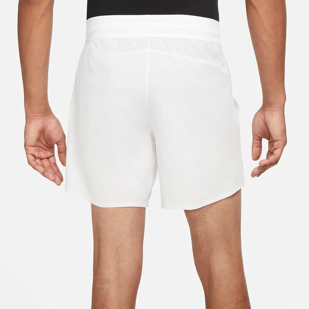 Nike Men's Rafa Advantage 7" Short - White