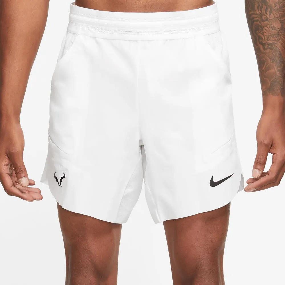 Nike Men's Rafa Advantage 7" Short - White/Black